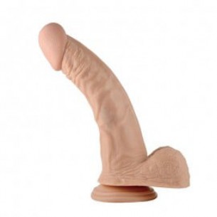 上翘弯曲阳具8.5寸 8.5 Long Real Extreme Dildo Dong 